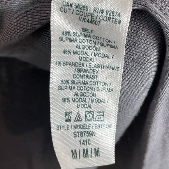 Splendid Womens Medium Gray Cowl Neck Long Sleeve Waffle Knit Top - Picture 5 of 10